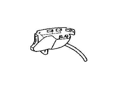 Toyota 65679-17010 Seal, Side Gate, Passenger Side