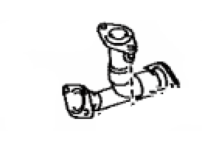 Toyota 17403-0P131 Pipe Sub-Assy,  Exhaust,  Front NO.3