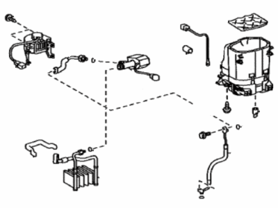 Toyota 88530-60160 Evaporator Case