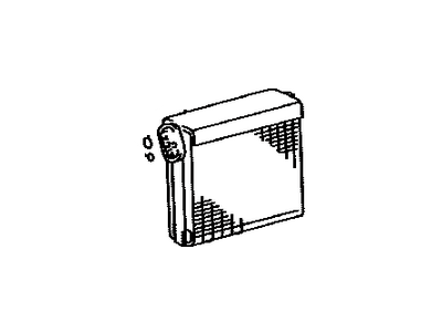 Toyota 88501-60360 Evaporator Sub-Assy,  Cooler,  NO.1