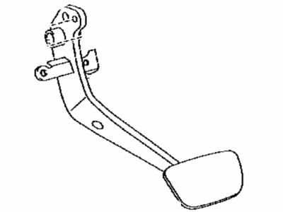 Toyota 47101-60490 Pedal Sub-Assembly, Brake