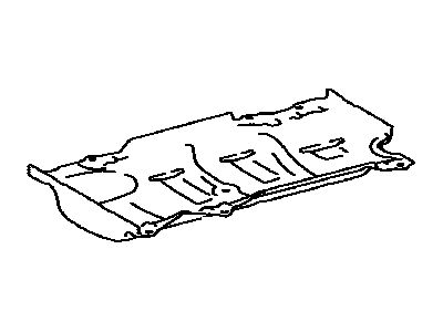 Toyota 12121-38070 Plate,  Oil Pan Baffle,  NO.1