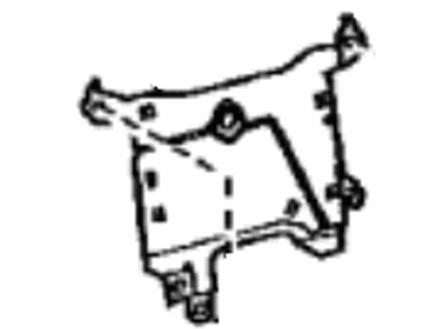 Toyota 86719-60310 Bracket,  Console Box Mounting,  Rear