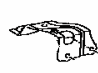 Toyota 861A2-60040 Bracket, Multi-Media Interface