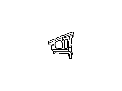 Toyota 55713-60070 Panel, Cowl Top Side, Passenger Side