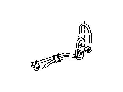 Toyota 32907-60251 Tube Sub-Assy,  Oil Cooler W/O Hose,  NO.1