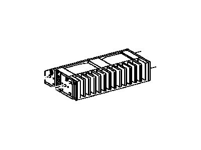 Toyota 86280-0W770 Amplifier Assy,  Stereo Component