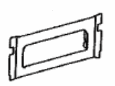 Toyota 55310-60130 Panel Assy,  Instrument,  Lower