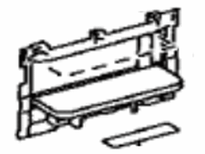 Toyota 55407-60081 Cover Sub-Assy,  Instrument,  Lower
