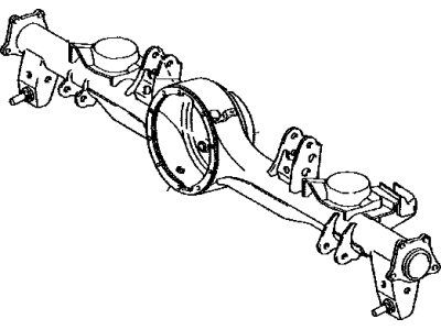 Toyota 42110-60A51 Housing Assy,  Rear Axle