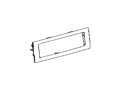 Toyota 55944-60011-E1 Plate,  Heater Control Support,  NO.2