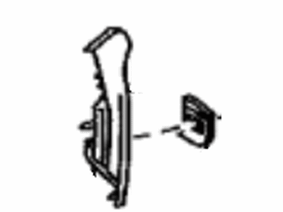 Toyota 55402-60110-C4 Pad Sub-Assy,  Instrument Panel,  Lower RH