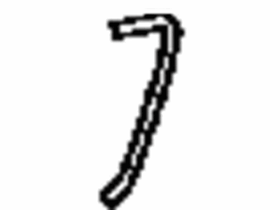 Toyota 75798-60070 Body Side Molding Front Seal