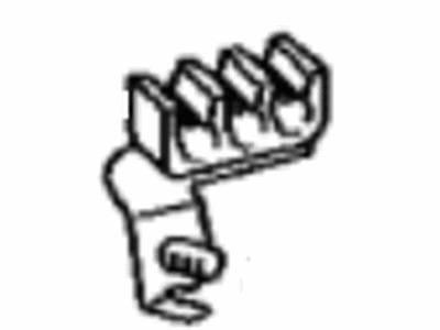 Toyota 77285-60891 Clamp,  Fuel Tube W/Grommet,  NO.1