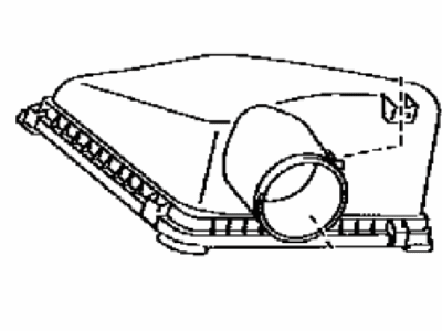 Toyota 17705-38100 Cap Sub-Assy,  Air Cleaner