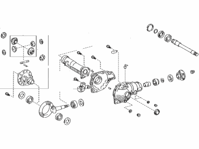 Toyota 41110-60B80 Carrier Assy,  Differential,  Front