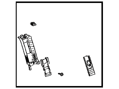 Toyota 62639-60121-C1 Garnish,  Rear Quarter Trim,  Front LH