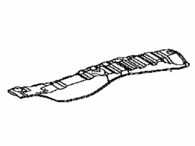 Toyota 58156-60020 Insulator, Front Floor Heat