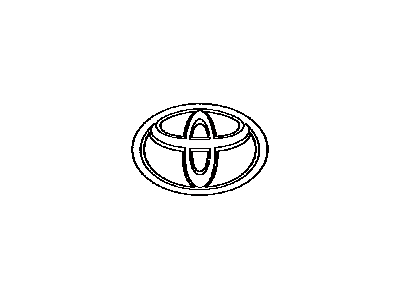 Toyota 90975-02073 Emblem,  Symbol