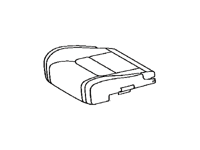 Toyota 71072-60M60-E1 Cover,  Front Seat Cushion,  LH(For Separate Type)