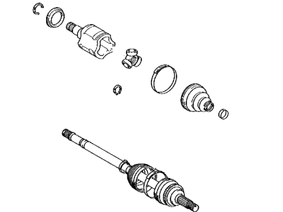 Toyota 42340-42030 Shaft Assy,  Rear Drive,  RH