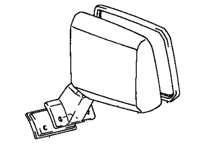 Toyota 87940-90K00 Mirror Assembly, Outer Rear View, Driver Side