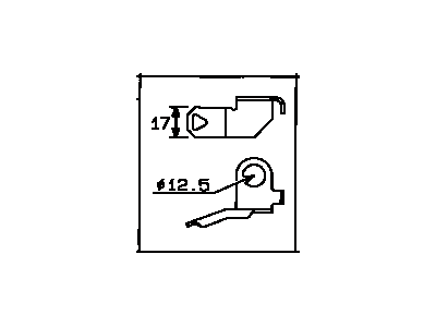 Toyota 82715-60040 Bracket, Wiring Harn