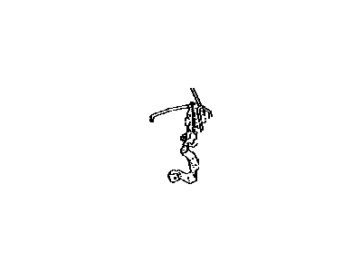 69350-90K00 Toyota Lock Assembly, Back Door Illustration 1 of 1
