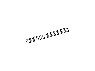 Toyota 68210-90K00 Weatherstrip,  Front Door Glass,  Outer