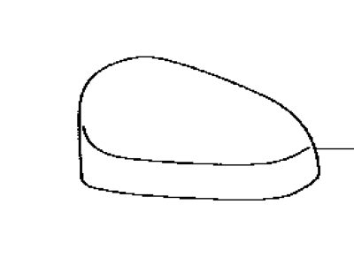 Toyota 87945-0D410-A1 Cover,  Outer Mirror,  LH