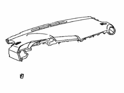 Scion 55302-21030-B0 Panel Sub-Assy,  Instrument,  Upper