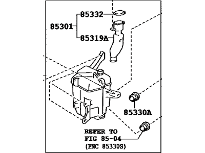 Scion 85315-21040 Jar Assy,  Windshield Washer