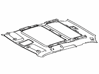 Scion 63310-21250-B1 Headlining Assy,  Roof