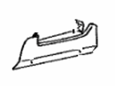 Scion 73900-21030-B0 Air Bag Assy,  Instrument Panel,  Lower NO.1