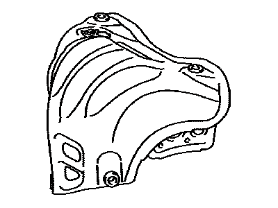 Scion 17167-36011 Insulator,  Exhaust Manifold Heat,  NO.1