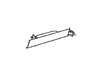 Scion 73990-21010-B0 Air Bag Assy,  Instrument Panel,  Lower NO.2