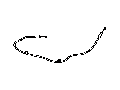 Scion 72380-21012 Cable Assy,  Seat Adjuster Control,  NO.2