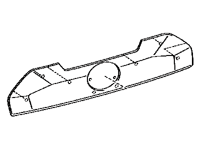 Scion 76811-21100-E0 Garnish,  Back Door,  Outside