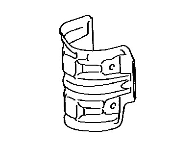 Scion 25586-36010 Insulator,  Manifold Converter,  NO.1