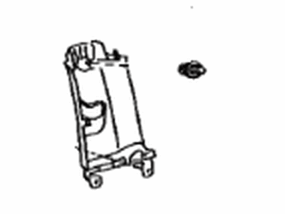 Toyota 62420-21040-B0 Garnish, Center Pillar, Upper Driver Side