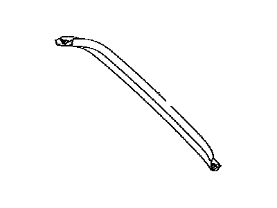 Toyota 67937-42030-E0 Garnish,  Back Door Side,  RH