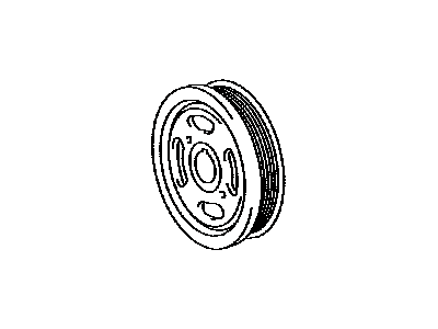 Scion 13470-36010 Pulley,  Crankshaft