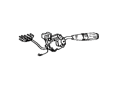 Toyota Tercel Wiper Switch - 84652-16270