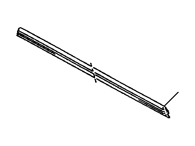 Toyota Tercel Wiper Blade - 85221-16100