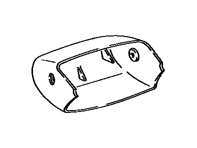 Toyota 81977-16030-01 Cover,  Center Stop Lamp
