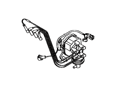 Toyota Tercel Distributor - 19040-11020