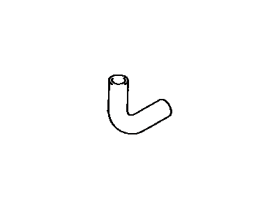 Toyota 16265-11020 Hose,  Intake Manifold Water
