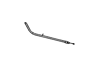Toyota Tercel Fuel Door Release Cable - 77035-22090