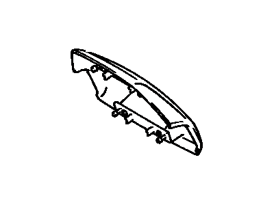 Toyota 45130-16170-04 Button Assembly, Horn 45130-16170-04 Toyota Button Assembly, Horn Illustration 1 of 1