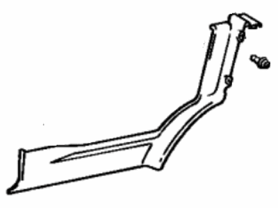 Toyota 62551-16040-06 Garnish,  Rear Seat Side,  RH
